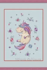 Flower Unicorn by Victoria Pakhomova