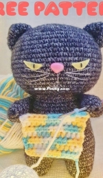 Amicitia Gua - Stuffed Amigurumi - Stuffed Kapi - Khánh Phụng  - Mary Nguyen - Glaring Cat - Free