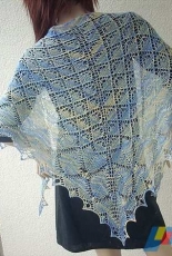 Urlaub am Meer / Sea Holiday Shawl by Ulrike Beringer-English,German-Free