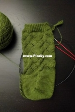Im knitting a sock