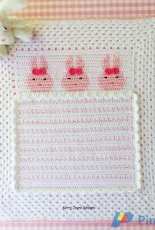 Kerry Jayne Designs - Kerry Jayne - Bedtime Bunnies Baby Blanket