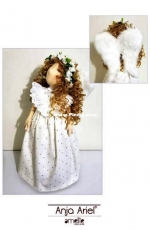 Amellie Patterns and Dolls - Anja Ariel - Portuguese