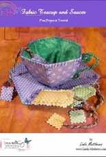 Linda Matthews - Fabric Teacup and Saucer - Free