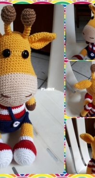 Giraffe amigurumi