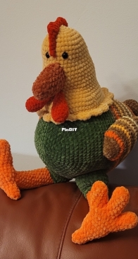 Chicken Daisy dot and hook