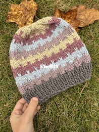 Drizzle Beanie by Amy Kate Sutherland - The Graceful Tangle