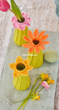 Schachenmayr - W9954 Vase cozies