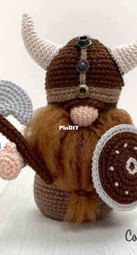 Viking Gnome Erik - Cozy Patterns - Victoria McDermott