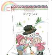 Needle Treasures 02838 Snow Day Stocking XSD