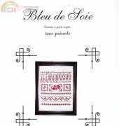 Bleu De Soie BL129 - Voici Des Fleurs