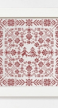Modern Folk Embroidery - MFD007 - Swedish Folk Cushion