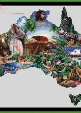 Witchykitt Designs - Australia Map