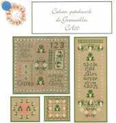 Savoir Faire Vailly CA33 - Carré de Citrouille Cahier - Patchwork de Grenouilles
