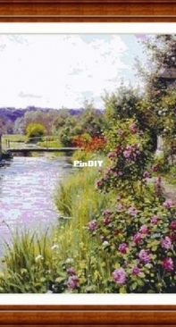 Classic Cross Stitch SC139 - Flowers in Bloom