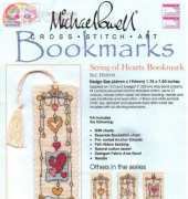 Michael Powell BM007 String of Hearts Bookmark