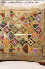 Autumn Crazy Quilt by Carolyn Manning from Just Cross Stitch JCS December 2019 XSD
