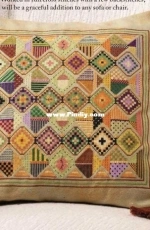Autumn Crazy Quilt by Carolyn Manning from Just Cross Stitch JCS December 2019 XSD