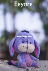 Amigurumi by Orange - Orange Amigurumi - Namsom Pan - Saovalux Asaman - Winnie the Pooh 2019 - Eeyore - น้ำส้ม ปั่น - เสาวลักษณ์ อาสมาน - วินนี่เดอะพูห์ 2019 - อียอร์ - Thai