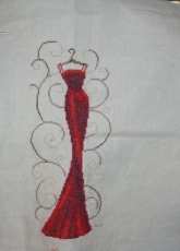 Vervaco Red Dress