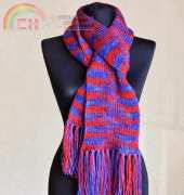 Universal Yarns Stadium Scarf Knitting Pattern