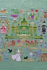 OwlForest Embroidery 0048-IG-B - SAL Emerald City