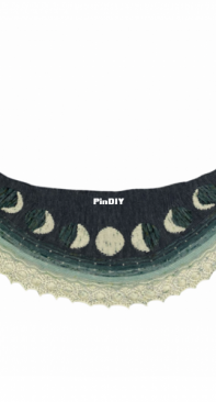 Ocean Moon Shawl - Ambah OBrien  - English