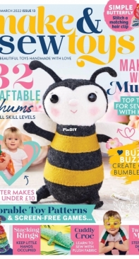 Make & Sew Toys - Issue 13 March 2022