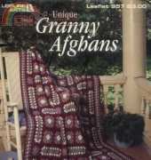 Leisure Arts 957  Unique Granny Afghans by Anne Halliday 1990