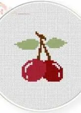 Daily Cross Stitch - Cherry Cross