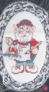 Designs For The Needle - Lace Ornament - 1239 Elf Ornament