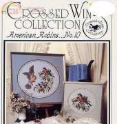 Crossed Wing Collection No.10 - American Robins