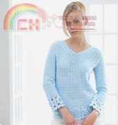 Patons-Lacy Tunic and Purse