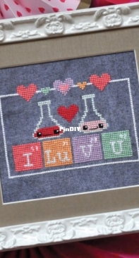 The Frosted Pumpkin Stitchery - Elements Of Love