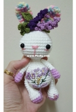 Amigurumi Lavender Bunny