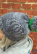 Lace Hunk Hat by Ann Weaver -Free