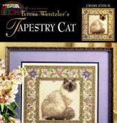 Leisure Arts Teresa Wentzler Tapestry Cat