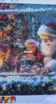 Diamond painting - Santa