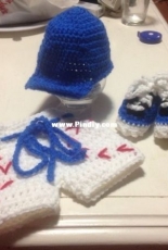 newborn baseball outfit