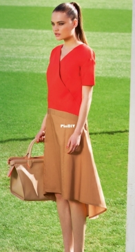 Burda Style - 119 04/2015 - Dress - Sizes 36-44 - Russian, English Machine Translation