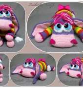 Liliksha Toys - Lilia Shaevitch - Sweet purple donkey