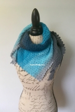 Sara Sunshine - Asymmetrical Triangle Scarf  - Free