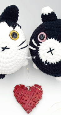 DI Creations - DIAmigurumi - Davina and Ivan - Cuddles Cat