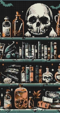 PandoraXStitch - Cabinet of Curiosities 4 XSD + PCS