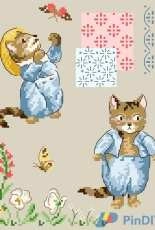 Veronique Enginger - Le Monde de Beatrix Potter page 33 PCS & XSD