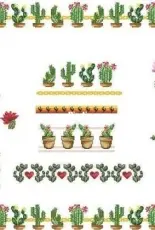 Encyclopedie du point de croix vol.4 Fleurs Arbres et Feuilles -> Cactus