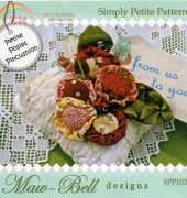Maw-Bell Designs-SPP102-Petite Posies Pincushion