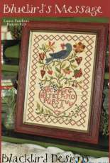 Blackbird Designs - Loose Feathers 23 Bluebirds Message PCS