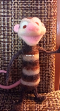Eddie - needle felting