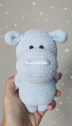 Isaeva Toys - Isaeva Ekaterina - Hippo - Бегемот - Russian