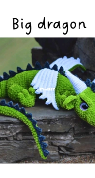 Crochimal - Pia Franziska - Big Dragon